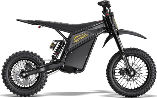 Heybike Villain electric dirt bike side view